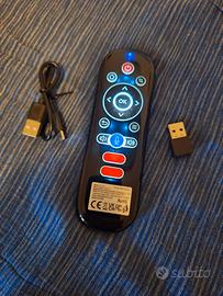 Telecomando universale wireless con USB e Tastiera