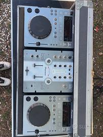 consolle pioneer cdj-350 e djm-250