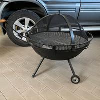 BRACIERE GRILL BARBECUE DA GIARDINO