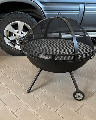 BRACIERE GRILL BARBECUE DA GIARDINO