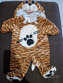 vestito carnevale tigre