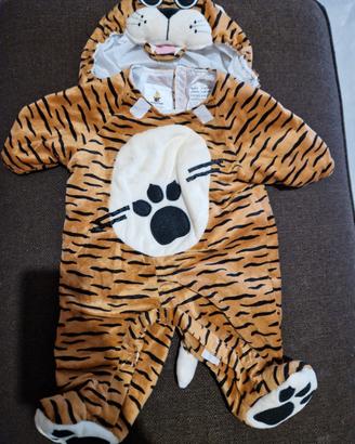vestito carnevale tigre