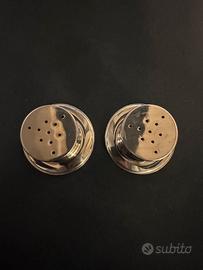 Coppia pepe e sale in argento