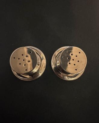 Coppia pepe e sale in argento