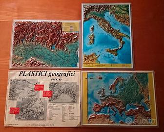 Cartine in rilievo (mappe topografiche 3D)