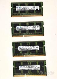 RAM SAMSUNG per portatile - DDR3 2 GB