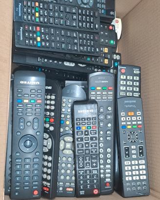 Lotto Stock 40 Telecomandi TV Vintage e Smart tv