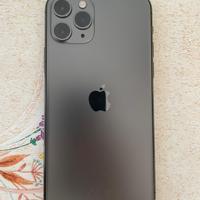Apple iPhone 11 PRO 256 gb space grey cover pellic
