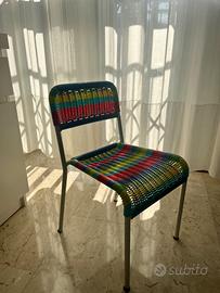 Sedia colorata per bambini – robusta e allegra!