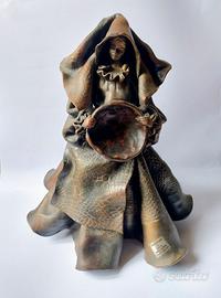 Scultura Ceramica Sarda Lello Sanfilippo h 36 cm