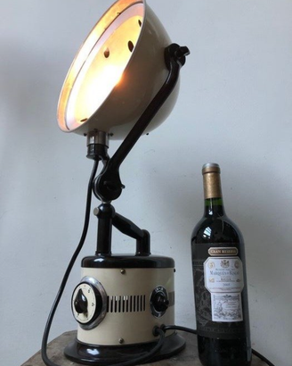 Lampada HANAU industrial Germania 1920-1949