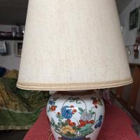 Lampade in fine porcellana con cappello