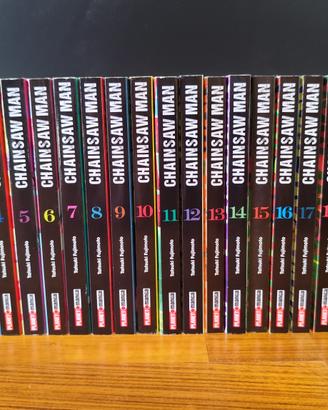 Chainsaw Man manga lotto 1-21