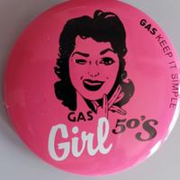 Set di spille Vintage Rockabilly GAS Jeans