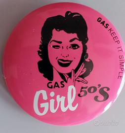 Set di spille Vintage Rockabilly GAS Jeans