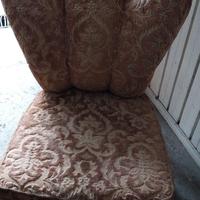 Poltrona stile Barocco in velluto