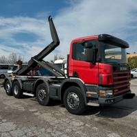 Scania 124 g 420 gancio scarrabile tam 32 ton 8x2