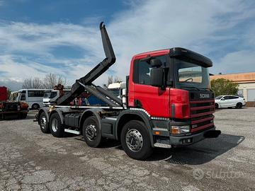 Scania 124 g 420 gancio scarrabile tam 32 ton 8x2