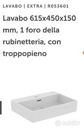 lavabo per bagno mod. EXTRA