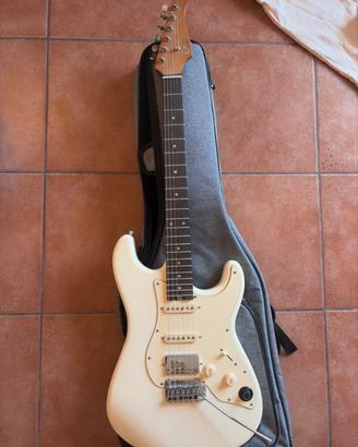 Chitarra elettrica smart Mooer GTRS S800 bianca