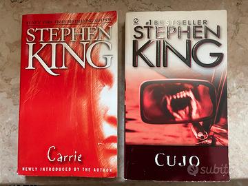 Due libri Stephen King in inglese