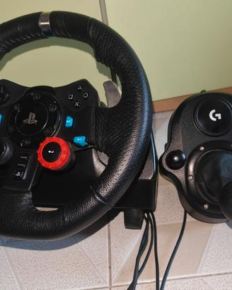 Volante Logitech G29+ Cambio manuale 