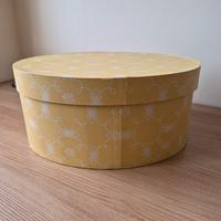 Scatola cartone ovale 