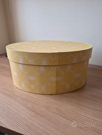 Scatola cartone ovale 