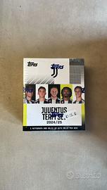 juventus team carte  topps -nuovo/sigillato
