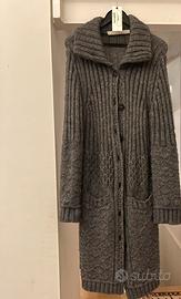 Cappotto in maglia di lana