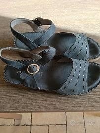 Sandali Grunland vera pelle