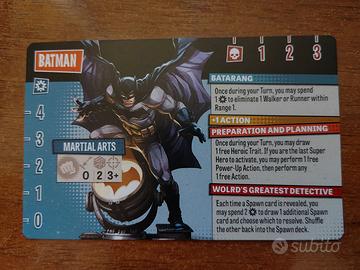 Zombicide: DCeased - Batman PROMO card