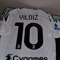 Yildiz Match worn Juve no vlahovic Koopmeiners 