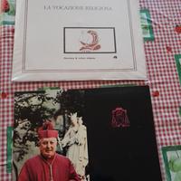 2 dischi in vinile vintage tema religioso