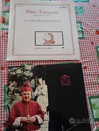 2 dischi in vinile vintage tema religioso