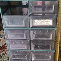 Cassettiera portaminuterie officina 31x20 cm