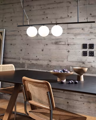lampada da soffitto ideal lux perline nuova 