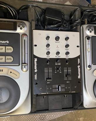 DJ Mixer e 2 CD player