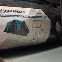 tenda campeggio hammerfest 5 nuova