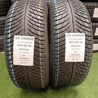 2 gomme 215 55 18 MICHELIN INV RIF1309