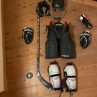 Kit completo abbigliamento hockey