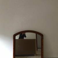 Specchiera in radica di noce