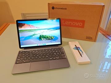Lenovo duet Chromebook in garanzia con stylus pen