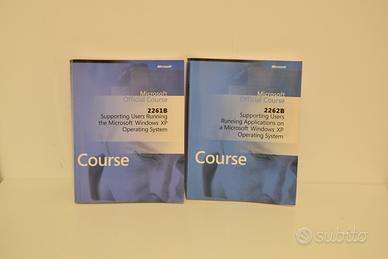 2 Manuali Microsoft Windows XP originali con CDROM
