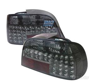 FANALI BMW SERIE 7 E38 95-02 LED FONDO CROMATO FUM