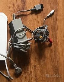 Nintendo Wii Alimentatore e Cavo AV RCA Originali