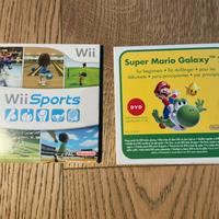 Super mario galaxy 2 wii + wii sports ita