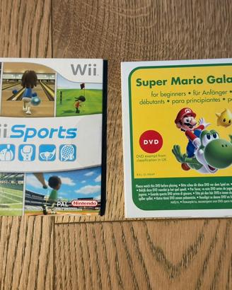 Super mario galaxy 2 wii + wii sports ita