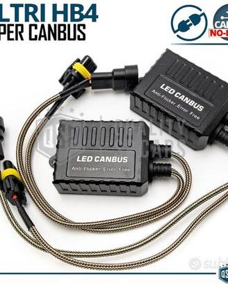 Filtri RESISTENZE CANbus HB4 Kit Led SPEGNI SPIA