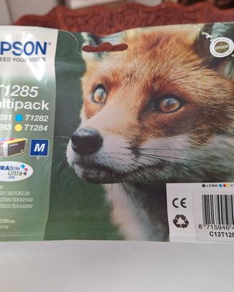 cartucce epson t1285 multipack originale